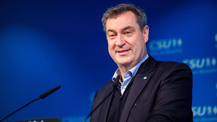 "Wir haben einen totalen Gleichklang", sagt Söder über die Zusammenarbeit mit der CDU. 