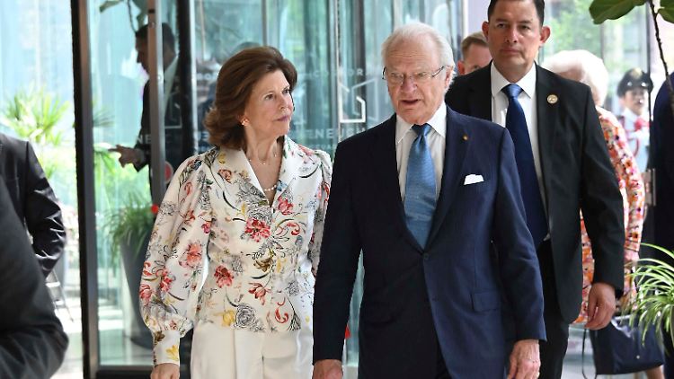 Königin Silvia und König Carl Gustaf besuchen Mexiko.