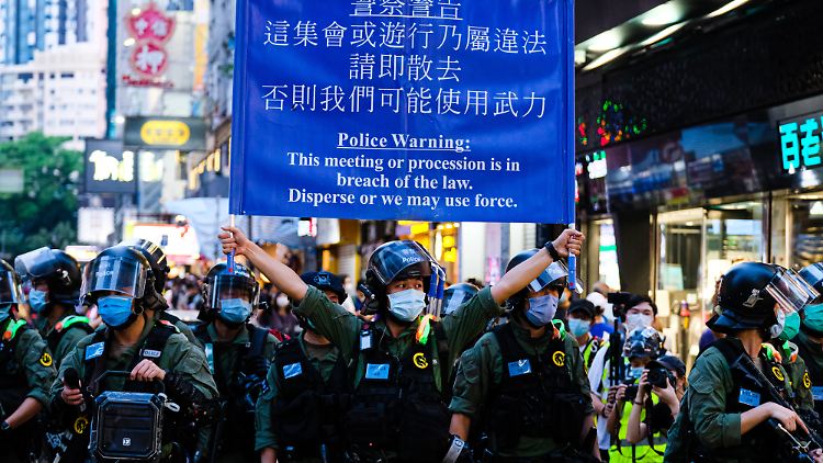 Bereits 2019 starteten die pro-demokratischen Proteste in Hongkong.
