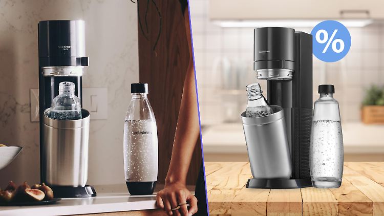 Die Amazon Oster-Angebote spülen die Preise für SodaStream runter.
