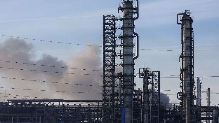 Eine Drohne schlug in einer Raffinerie im russischen Rjasan ein. 