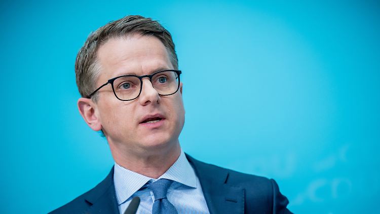CDU-Generalsekretär Carsten Linnemann stellt kürzlich die Bürgergeld-Reformen der CDU vor.