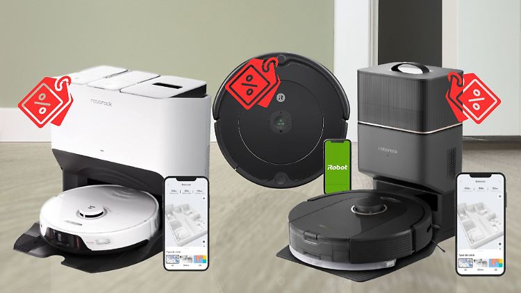 Deals in jeder Preisklasse: Saug- und Wischroboter sind bei Amazon Oster-Angeboten jetzt zum Schnäppchenpreis erhältlich.