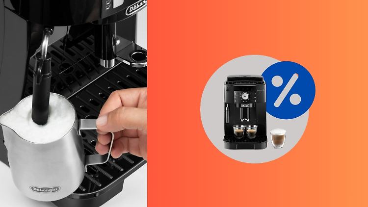 Bei den Amazon-Oster-Angeboten lockt ein Kaffeevollautomat von De'Longhi.