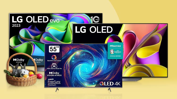 In den Amazon-Oster-Angeboten für Fernseher gibt es wieder einige Highlights. 