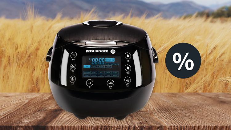 Mit dem Reiskocher und Dampfgarer aus dem Amazon-Oster-Angebot lassen sich Beilagen gut vorbereiten und auf den Punkt zubereiten.