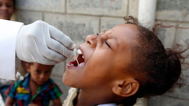 In Regionen mit schmutzigem Trinkwasser ist eine Cholera-Erkrankung wahrscheinlicher.