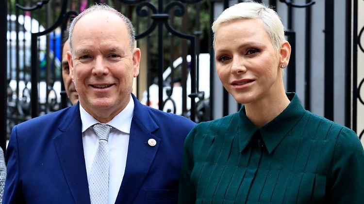 Besuchen gemeinsam die Hansestadt: Albert und Charlène von Monaco.