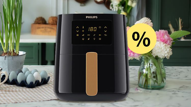 Auf den Philips Airfryer lassen sich aktuell knapp 30 Euro sparen.