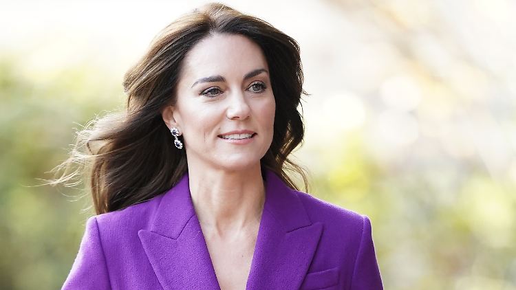Sitzt wohl nicht nur tatenlos herum: Prinzessin Kate.