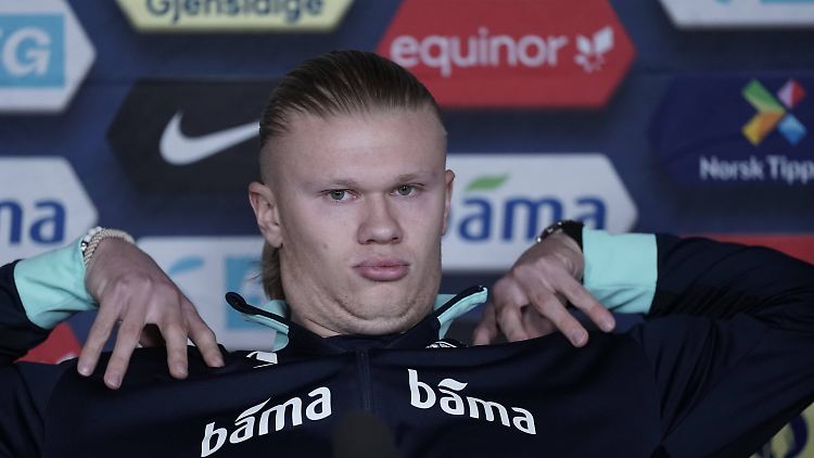 Haaland weilt aktuell bei der Nationalmannschaft Norwegens.