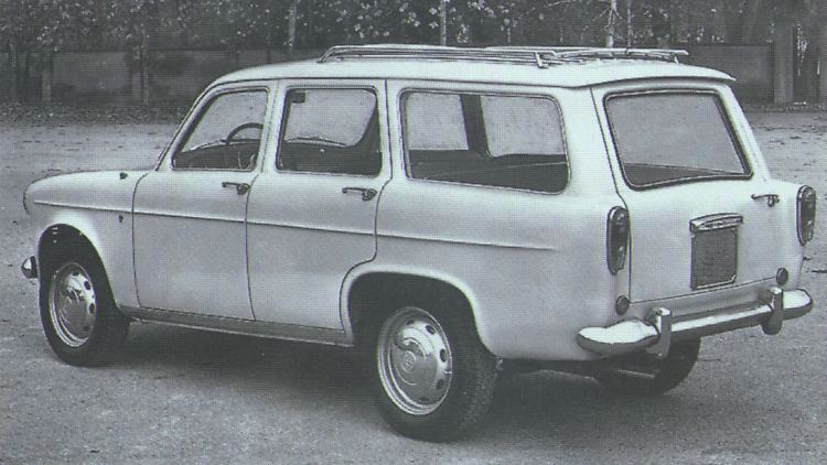 Die Kombiversion Giulietta Promiscua geht 1957 in Serie, dies allerdings nur in Kleinserie beim Karossier Colli.