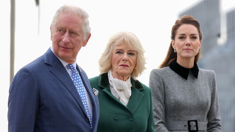 Charles sagte, er sei sehr stolz auf Kate.