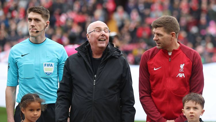 Sven-Göran Eriksson und Steven Gerrard erlebten einen besonderen Nachmittag in Anfield.