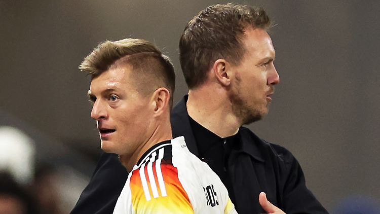 Chef auf dem Platz und Chef neben dem Platz: Toni Kroos und Julian Nagelsmann.