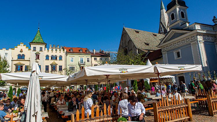 Brixen in Südtirol ist besonders bei deutschen Touristen und Touristinnen beliebt.