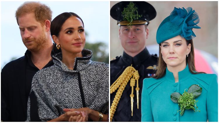 Harry und Meghan haben Prinzessin Kate Genesungswünsche geschickt.
