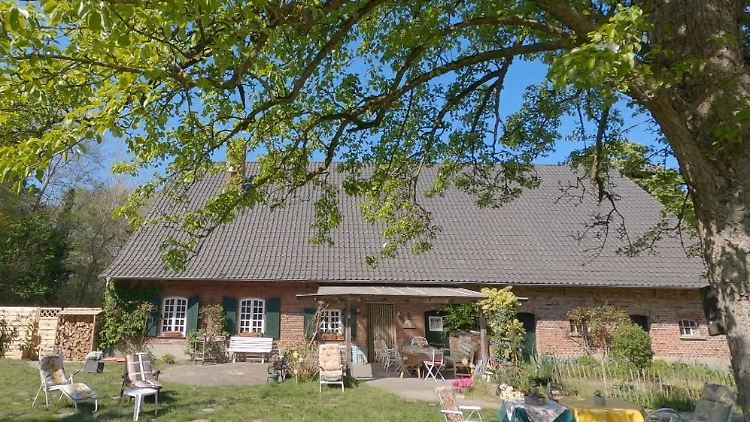 Das "Sommerhaus der Stars" in Bocholt. 