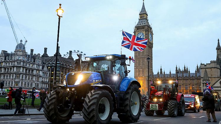 Großbritannien ist auf den Import angewiesen: Britische Bauern decken nur 60 Prozent des Bedarfs an Lebensmitteln. 