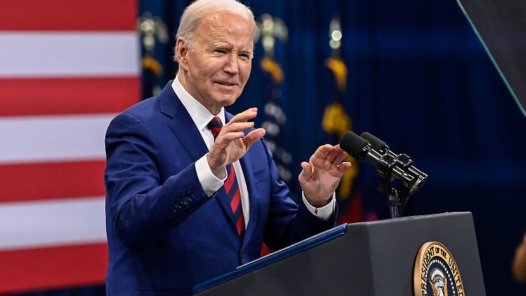 Für Biden brachten die Umfragen gute Nachrichten - in eine Favoritenrolle ist er damit aber noch nicht gerückt. 