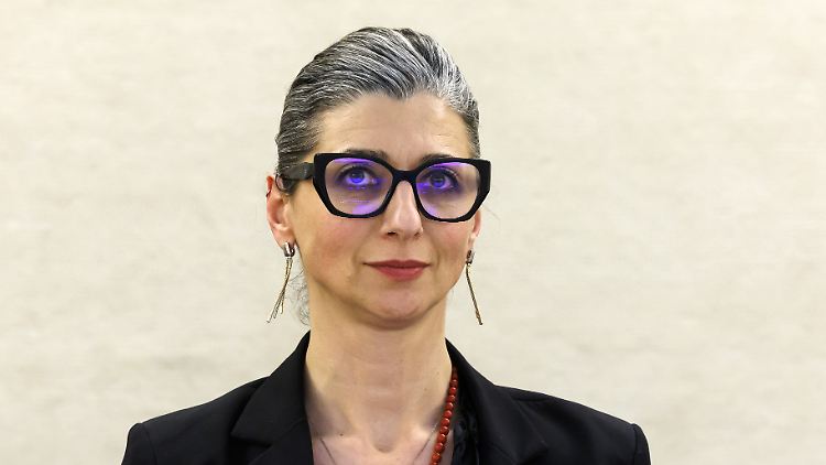 Die italienische Juristin und Menschenrechtsexpertin Francesca Albanese ist seit 2022 die Sonderberichterstatterin der UN für die palästinensischen Gebiete.