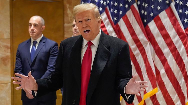 Trump äußerte harte Kritik an der gegen ihn verhängten Schweigepflicht.