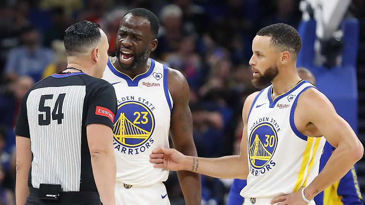 Draymond Green hatte nicht so einen guten Abend.