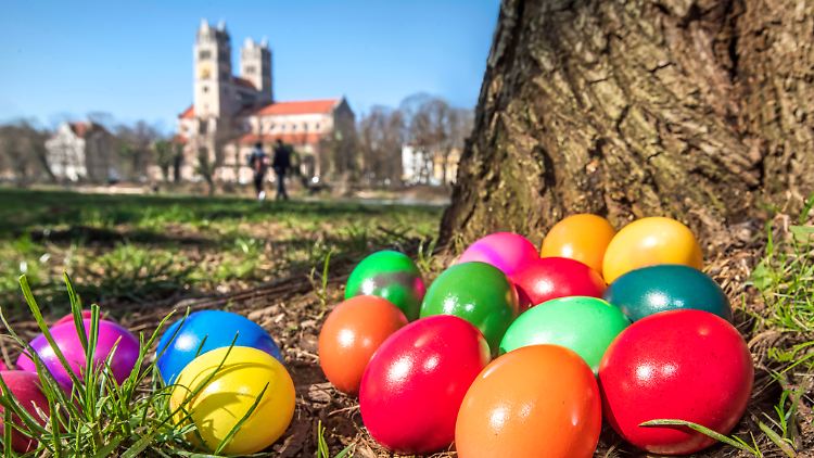 Im Süden und Osten wird's zu Ostern warm, im Norden und Westen ist ein Pullover beim Spaziergang nötig.