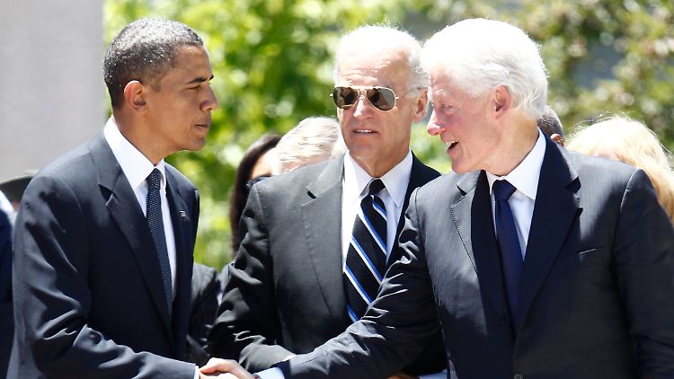 Top-Demokraten unter sich: Obama, Biden und Clinton bei einem Treffen im Jahr 2010.
