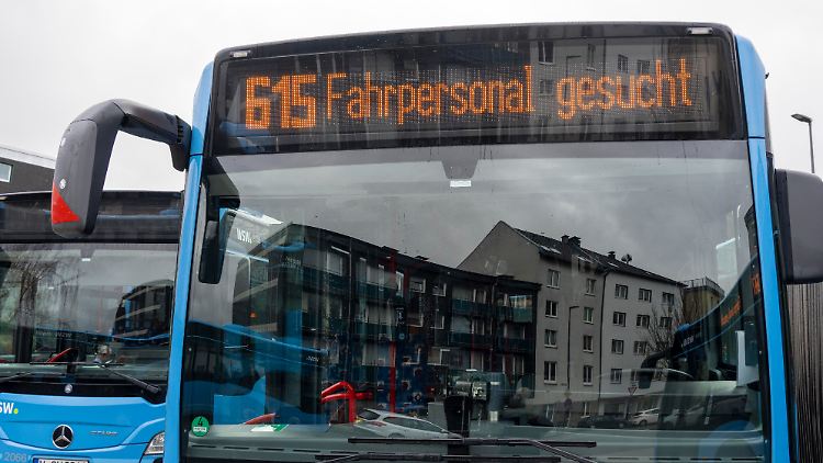 Im ÖPNV gibt es immer mehr offene Stellen. 