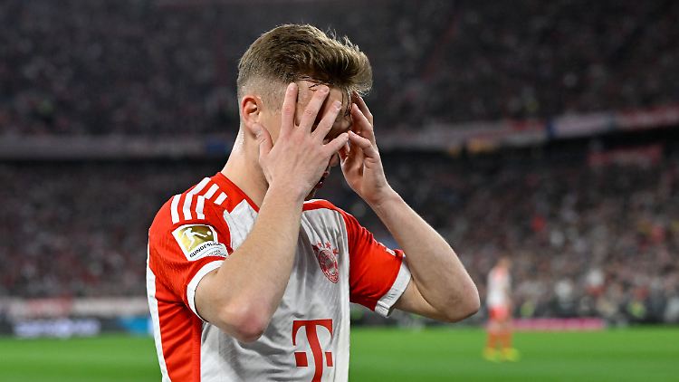 Joshua Kimmich und der FC Bayern wurde in der eigenen Arena vom BVB böse überrascht.