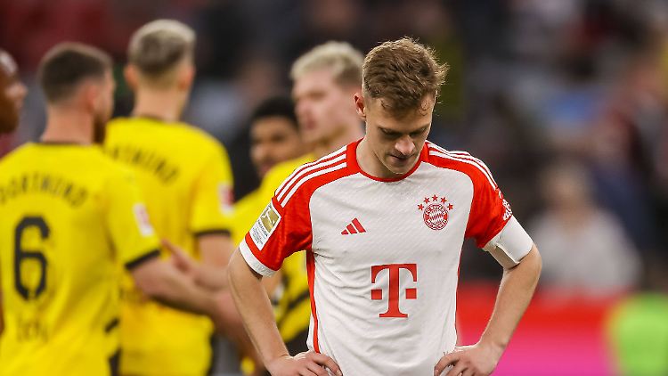 Joshua Kimmich kann die Leistung des FC Bayern nicht erklären.