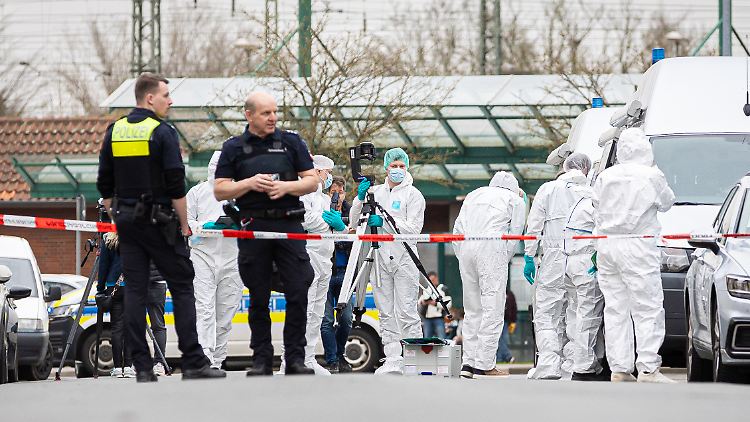 Nach der Messerattacke waren viele Spuren zu sichern.