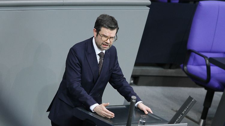 Bundesjustizminister Buschmann pocht auf Haushaltsdisziplin.