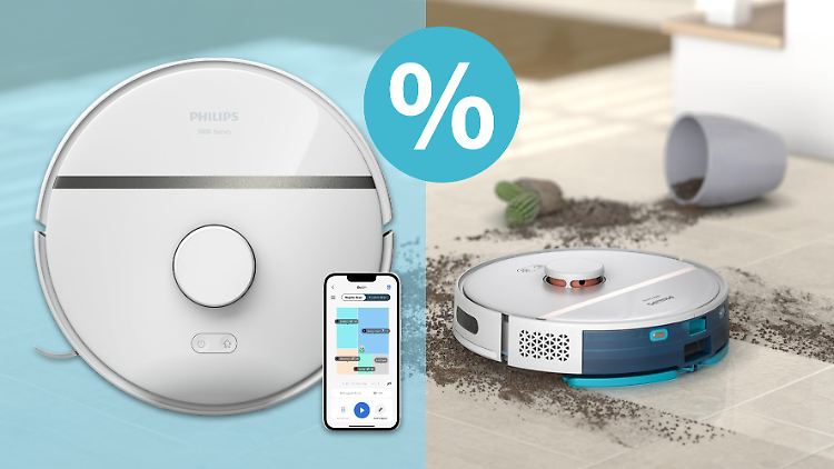 Preisrutsch beim Philips Homerun Serie 3000. Hat Amazon den Saug- und Wischroboter zum Schnäppchenpreis?