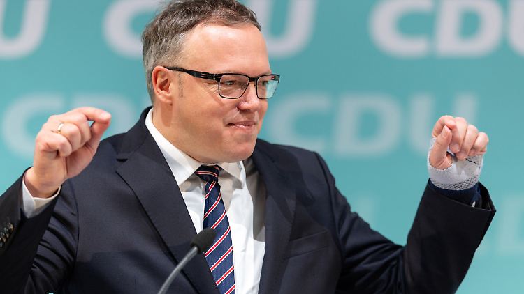 Mario Voigt ist CDU-Spitzendkandidat bei der Landtagswahl in Thüringen.