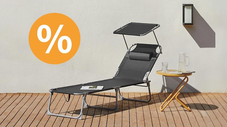 Gartenliege im Angebot: Lohnt sich der Deal?