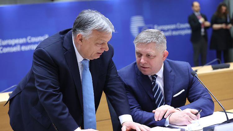 Der eine kommt von rechts, der andere von links, gemeinsam haben sie die Abneigung gegen den Westen und die Europäische Union: Viktor Orbán und Robert Fico.