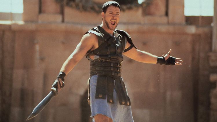 Noch immer seine Paraderolle: Russell Crowe in "Gladiator".