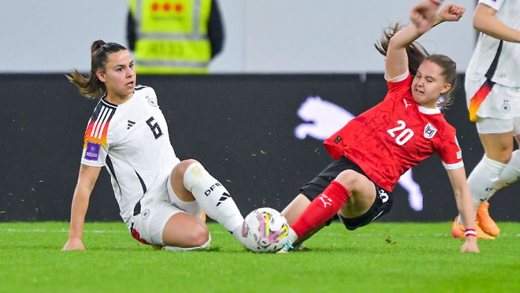 Lena Oberdorf forderte, ihre Mannschaft müsse "vom Kopf her einfach schneller sein". 