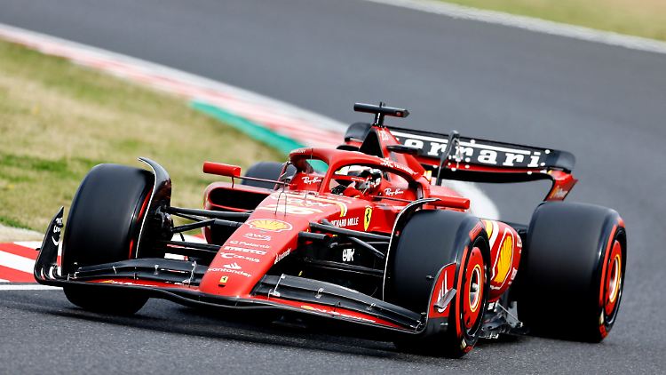 Charles Leclerc steht in der Startaufstellung überraschend weit hinten.