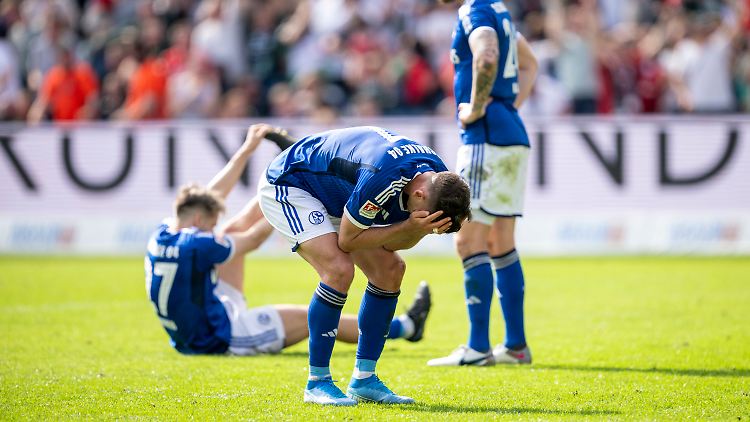 Der Schalker Gemütszustand in einem Bild.