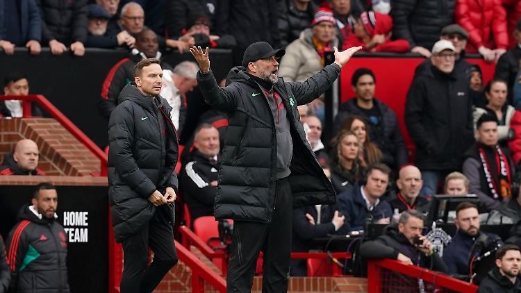 Jürgen Klopp schimpfte.
