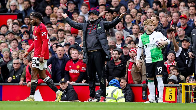 Jürgen Klopp hätte natürlich gern die drei Punkte aus dem Old Trafford mitgenommen.