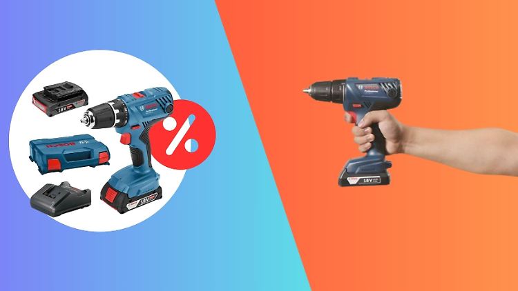 Ein Akku-Bohrschrauber von Bosch mit zwei Akkus und Box für unter 110 Euro – lohnt sich das Angebot?