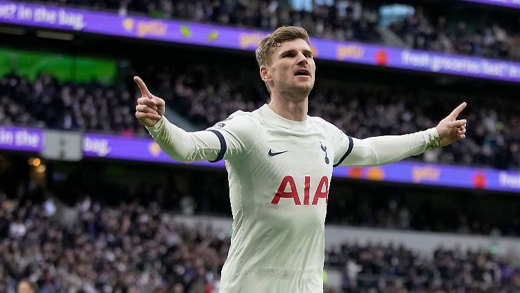 Timo Werner hat sein Glück bei den Tottenham Hotspur gefunden.