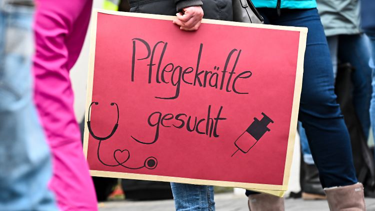 Diese Aussage wird in den kommenden Jahren für jede fünfte Stelle in der Pflege in Deutschland gelten. 