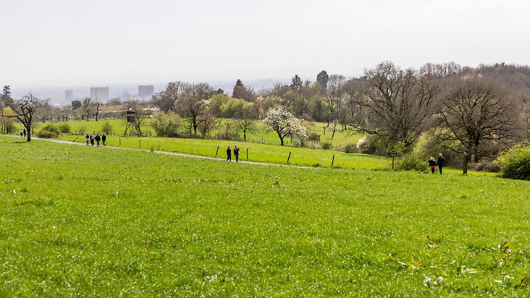 Schöne Sonnentage brachte der März auch in Deutschland.