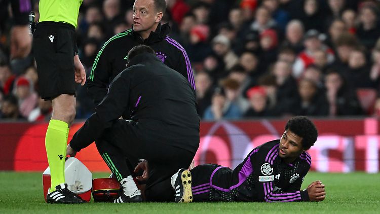 Gnabry ist schon wieder verletzt.