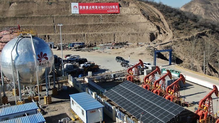 Im chinesischen Yan'an steht bereits eine Anlage, in der CO2 eingelagert werden soll. 